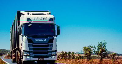 HGV on the road